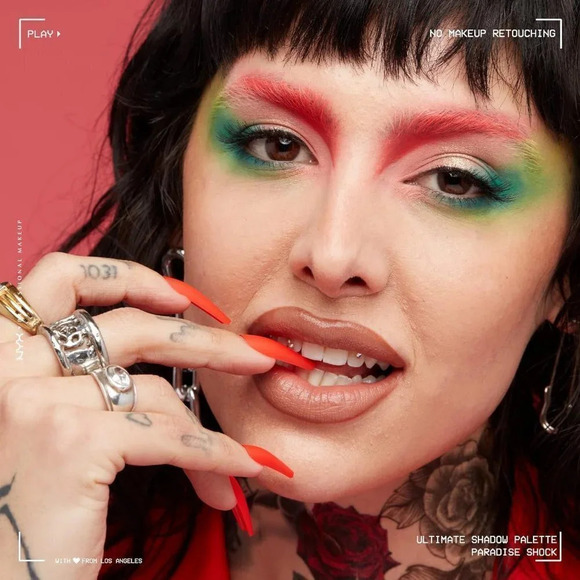 Nyx Professsional Makeup Ultimate Shadow Palette 16 shade  Eyeshadow - Picture 2 of 7